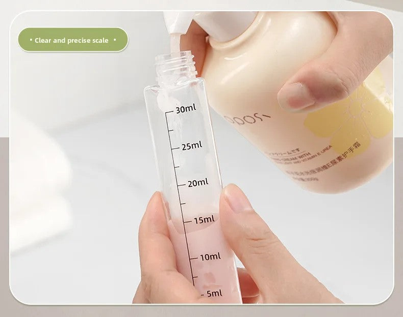 GlidePack™ 4-in-1 Travel Dispenser Bottles  Description