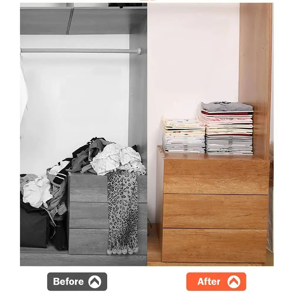 FoldStack™ Stackable Shirt Organizer Boards