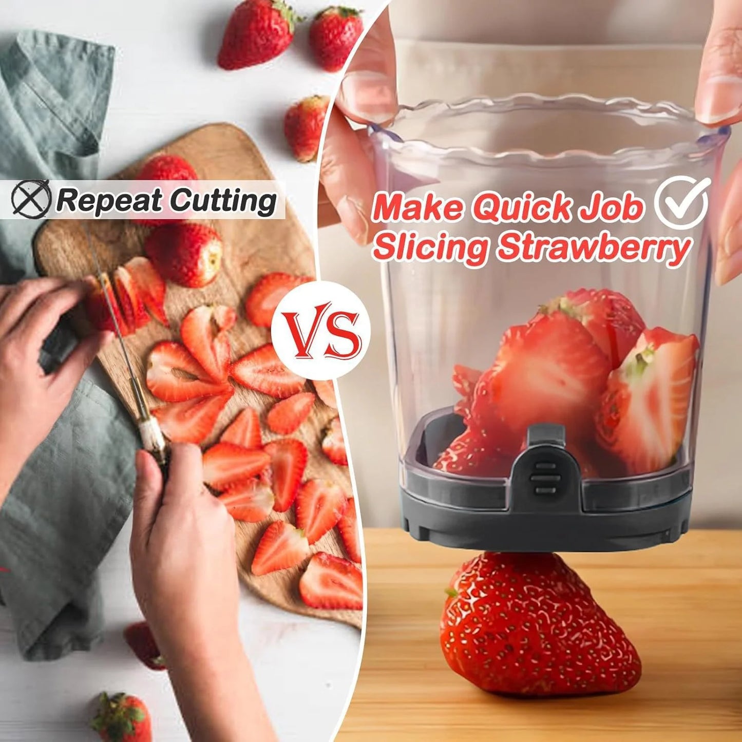 SliceCup™ Multi-Function Vegetable Slicer