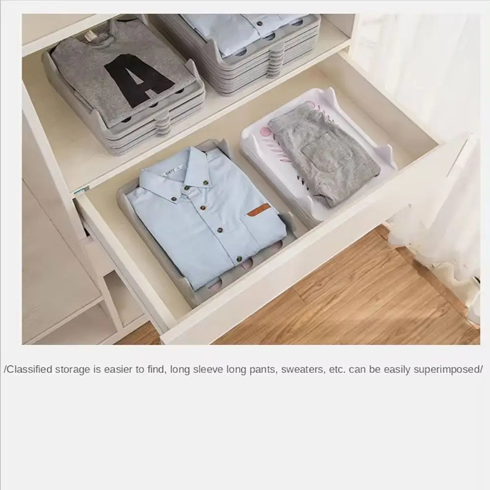 FoldStack™ Stackable Shirt Organizer Boards
