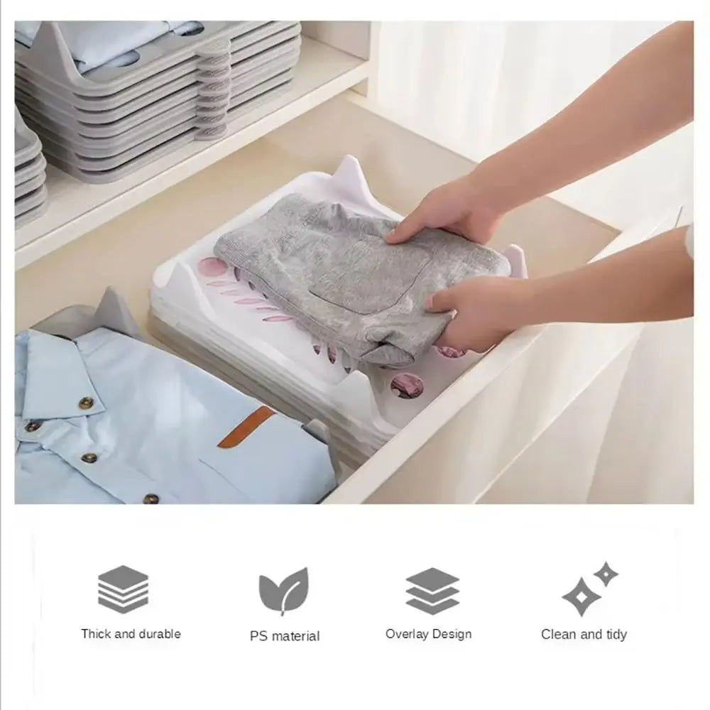 FoldStack™ Stackable Shirt Organizer Boards