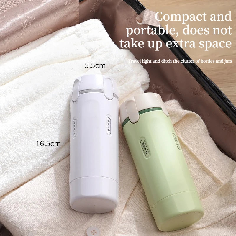 GlidePack™ 4-in-1 Travel Dispenser Bottles  Description