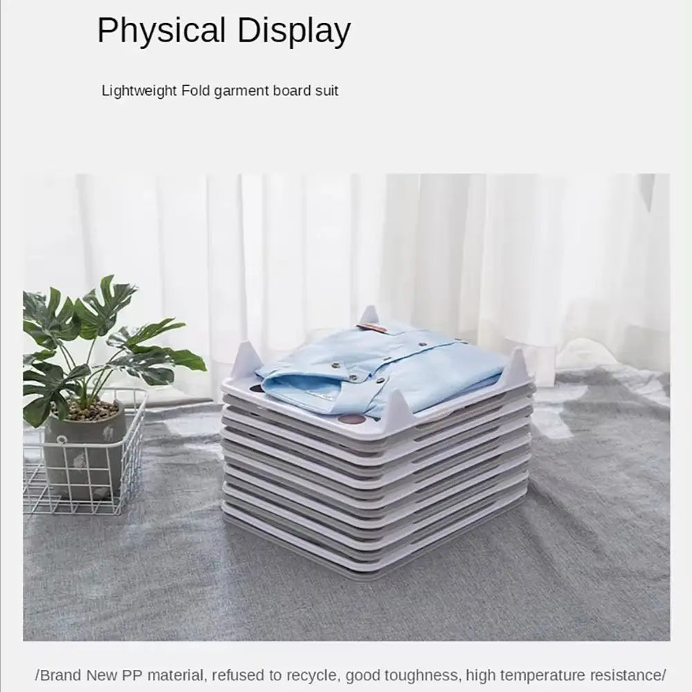 FoldStack™ Stackable Shirt Organizer Boards