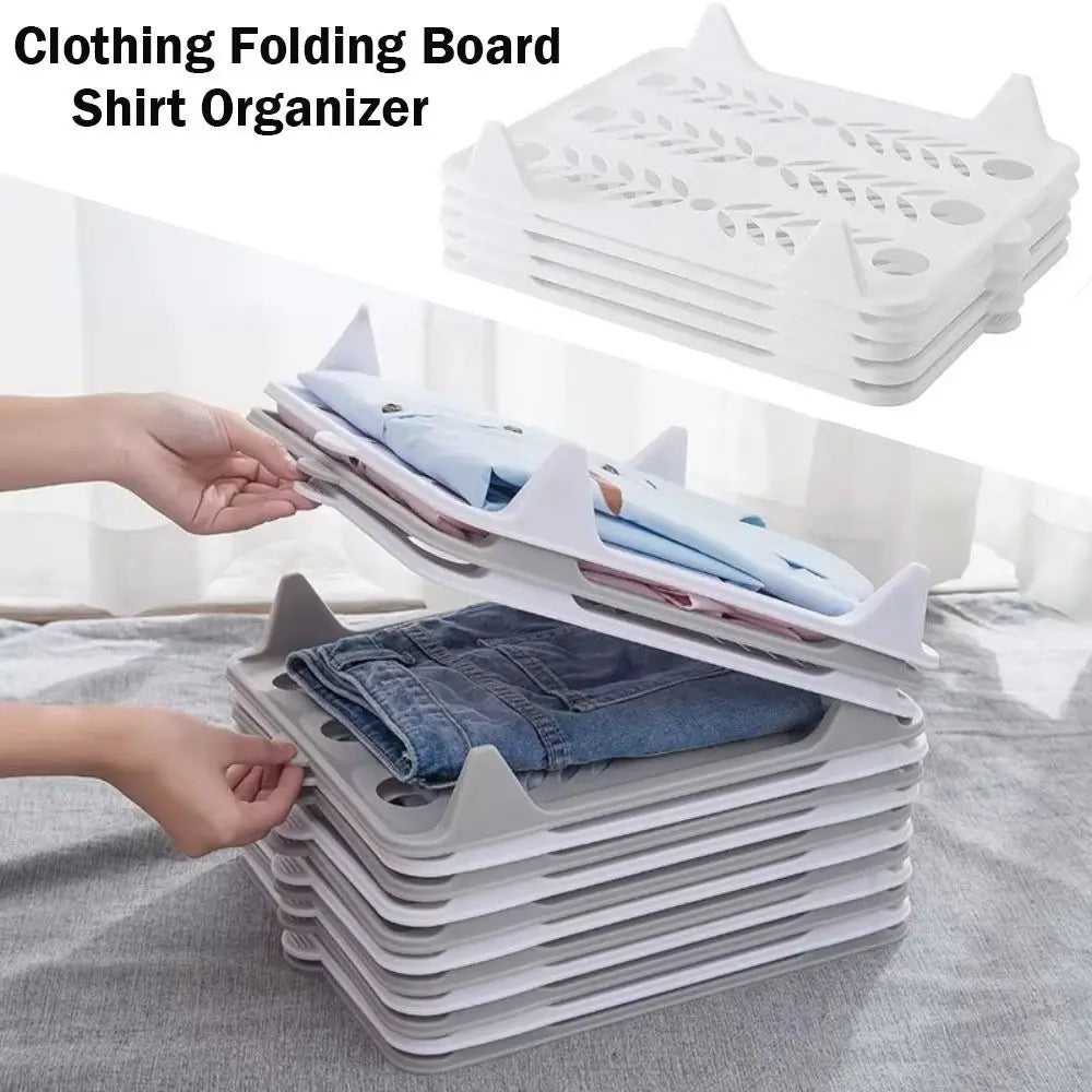 FoldStack™ Stackable Shirt Organizer Boards