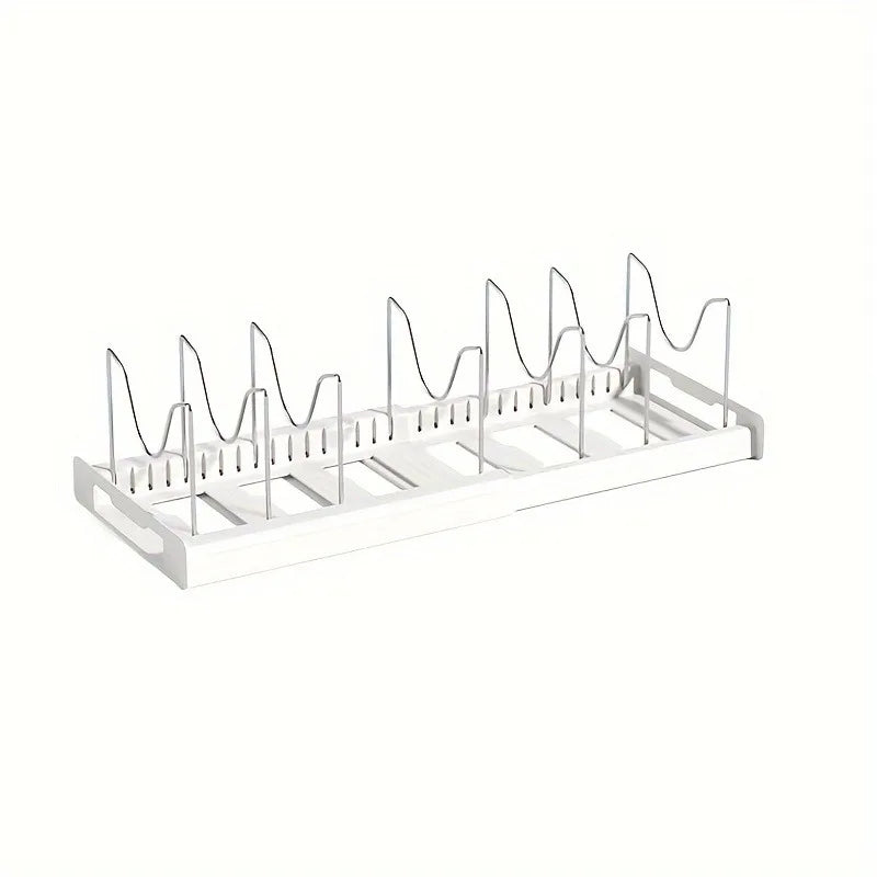 FlexRack™ Expandable Kitchen Pot Organizer