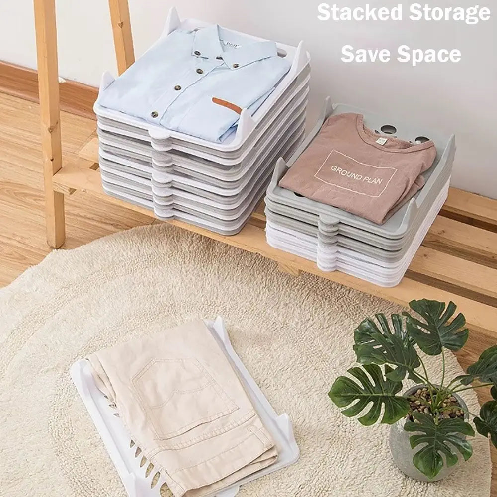 FoldStack™ Stackable Shirt Organizer Boards