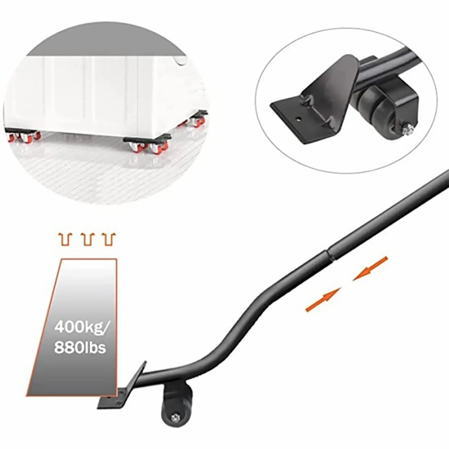 MoveEase™ Furniture Moving Roller Set