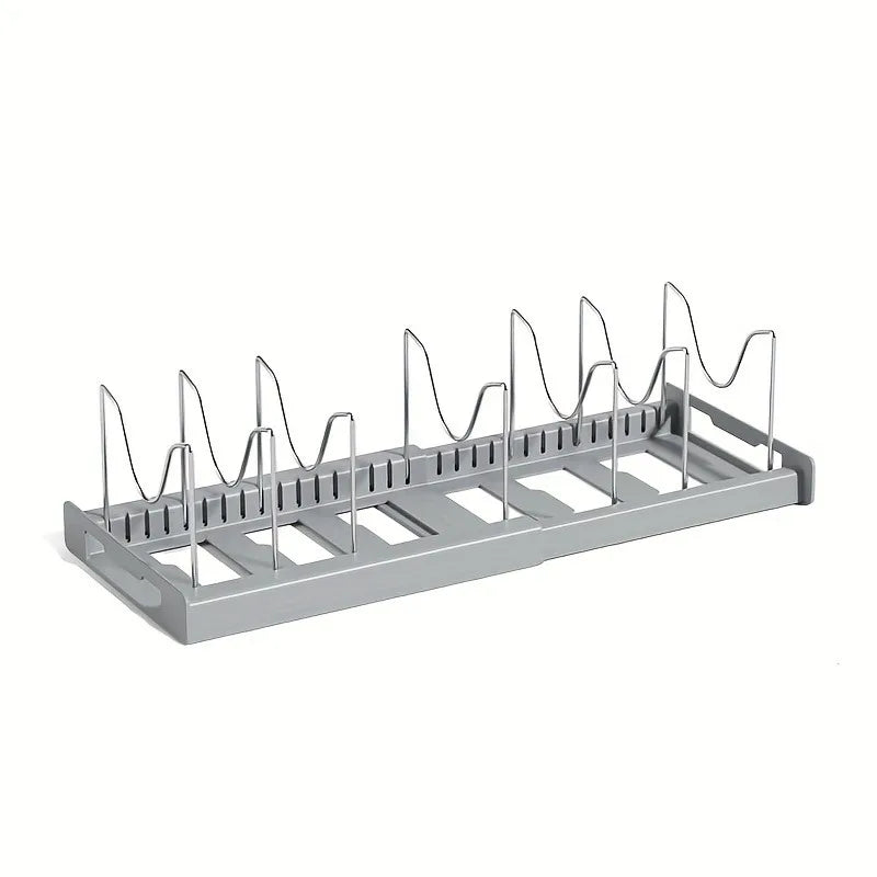 FlexRack™ Expandable Kitchen Pot Organizer