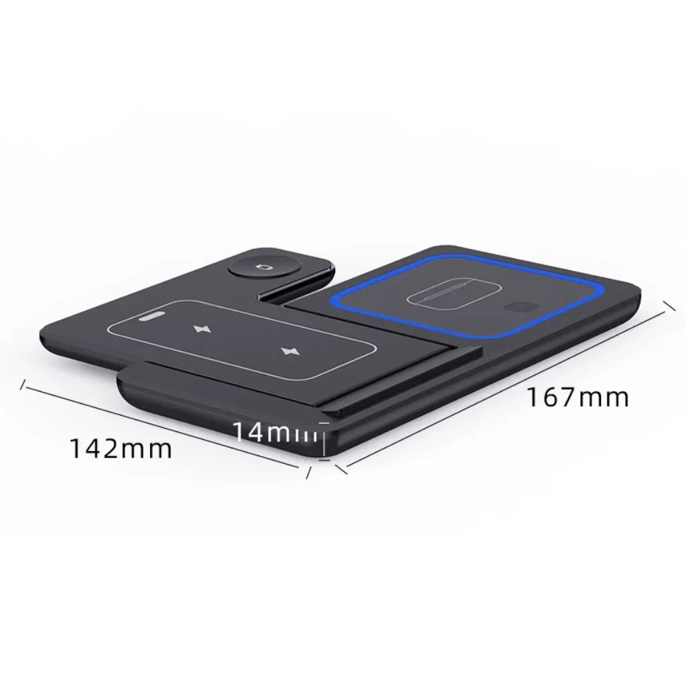 PowerFold™ 3-in-1 Wireless Charging Station