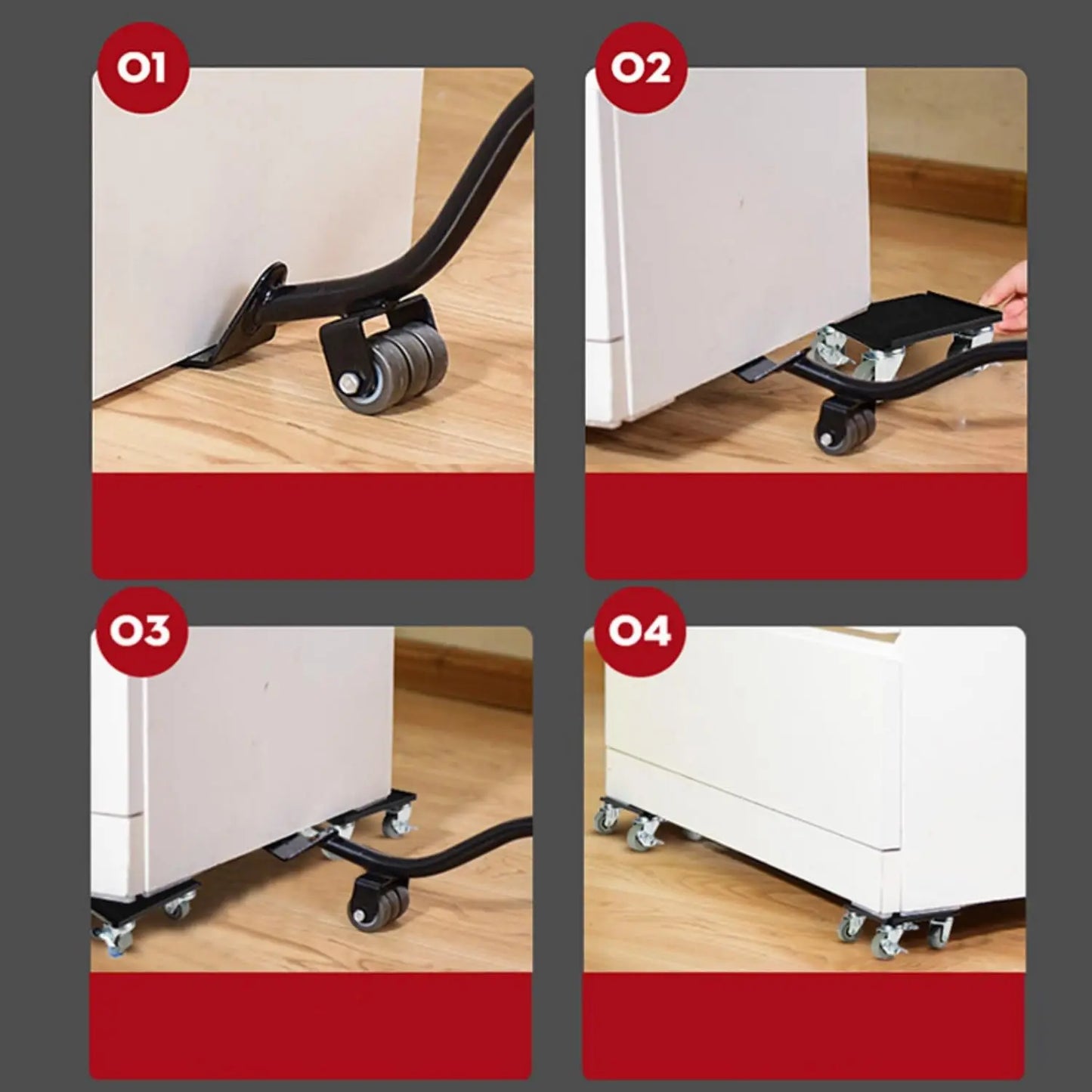 MoveEase™ Furniture Moving Roller Set