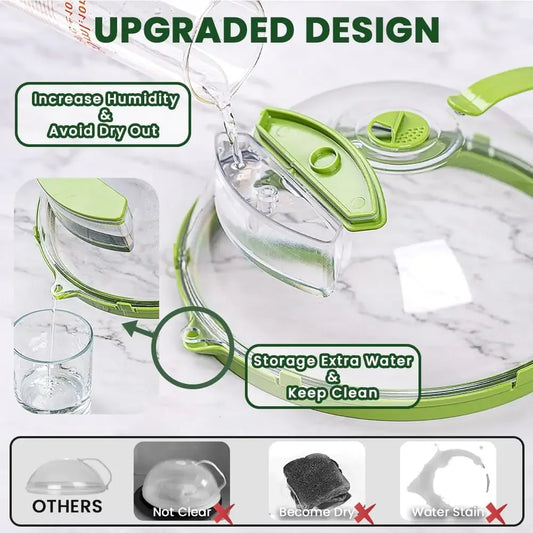 SteamGuard™ Microwave Splatter Cover