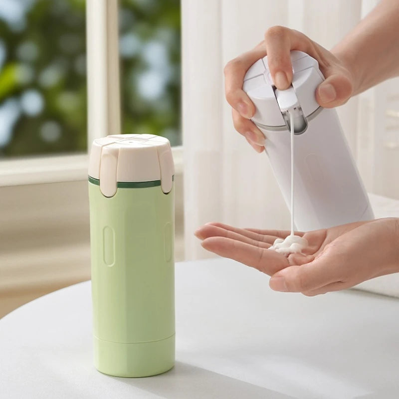 GlidePack™ 4-in-1 Travel Dispenser Bottles  Description