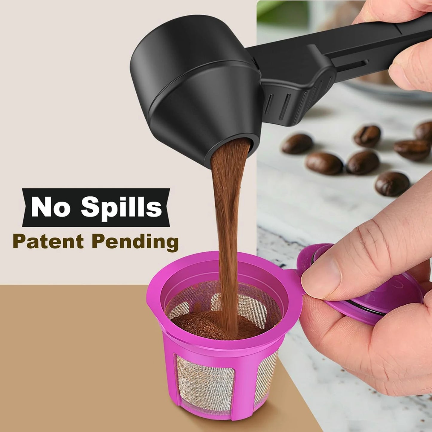 No Spill Precision Filling Spoon