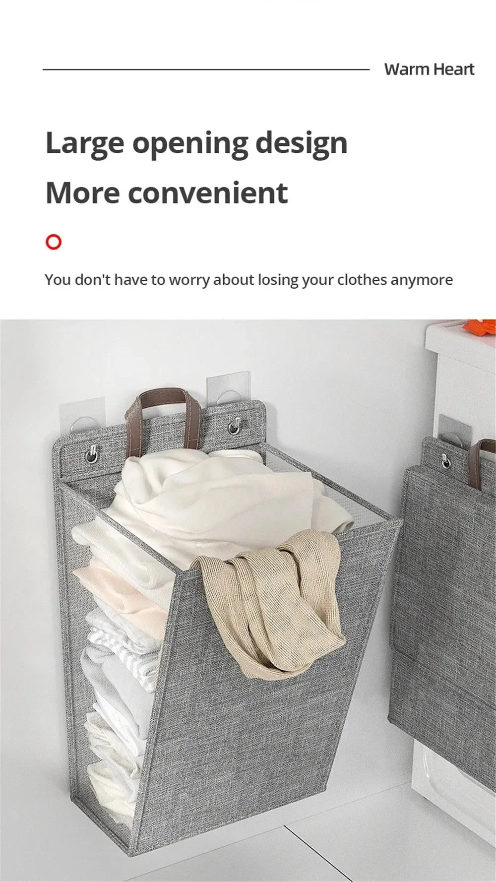 FlexDrop™ Foldable Laundry Hamper
