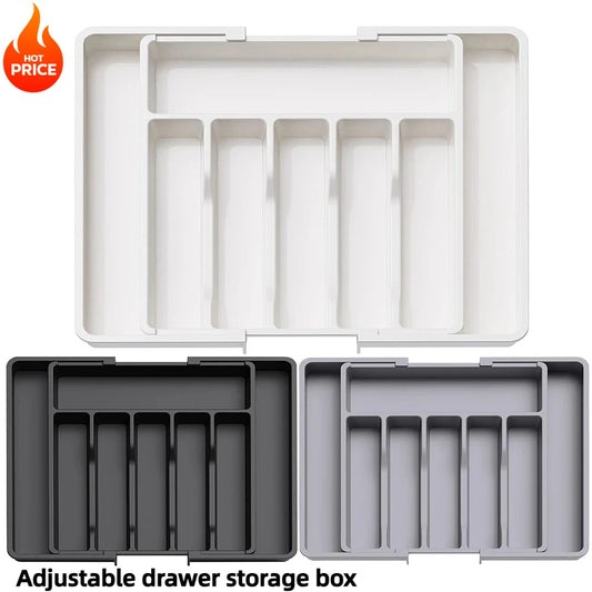 FlexSort™ Expandable Silverware Organizer