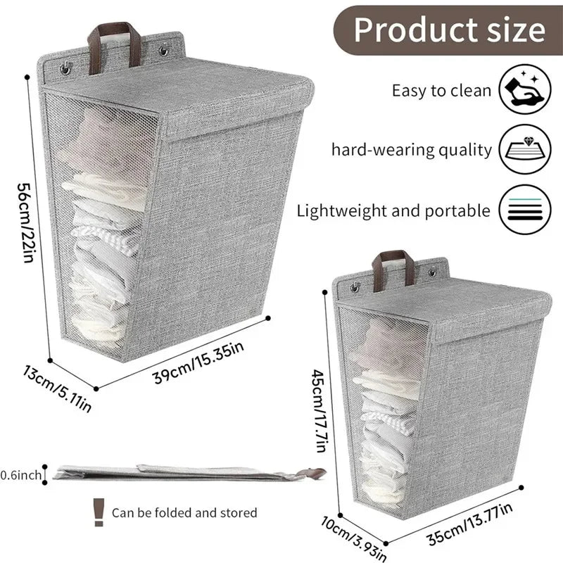 FlexDrop™ Foldable Laundry Hamper