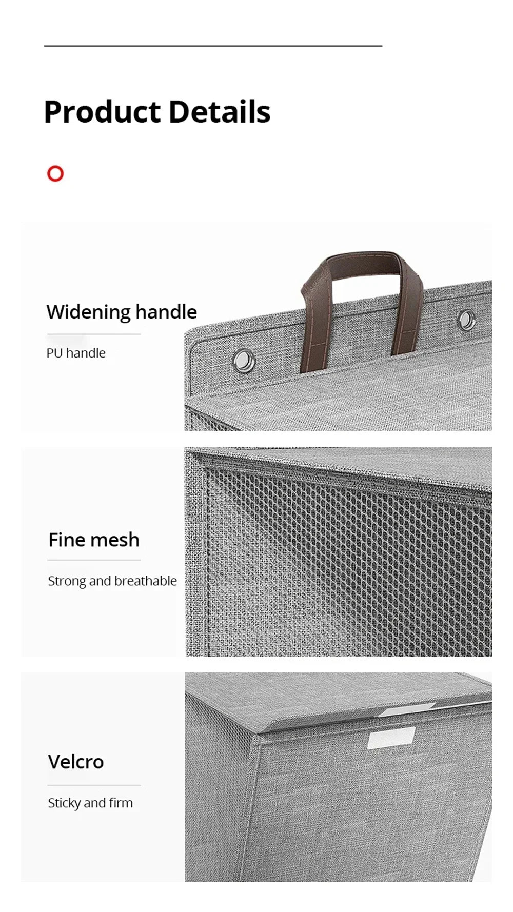 FlexDrop™ Foldable Laundry Hamper