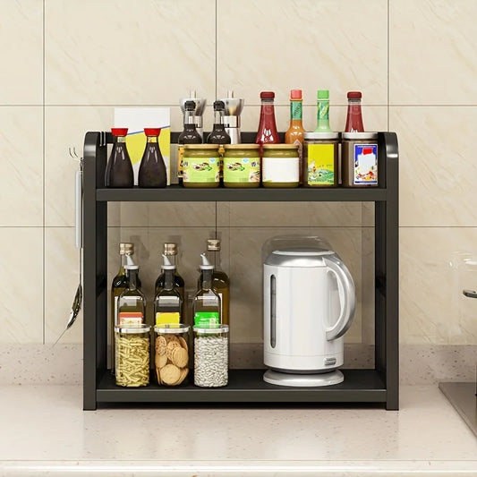 Elevate™ 2-Tier Metal Countertop Shelf